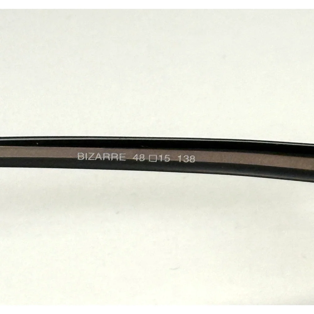 Jean Lafont Paris Bizarre 917 Eyeglasses Frame‎ Only 48-15-138 Black/Purple Oval